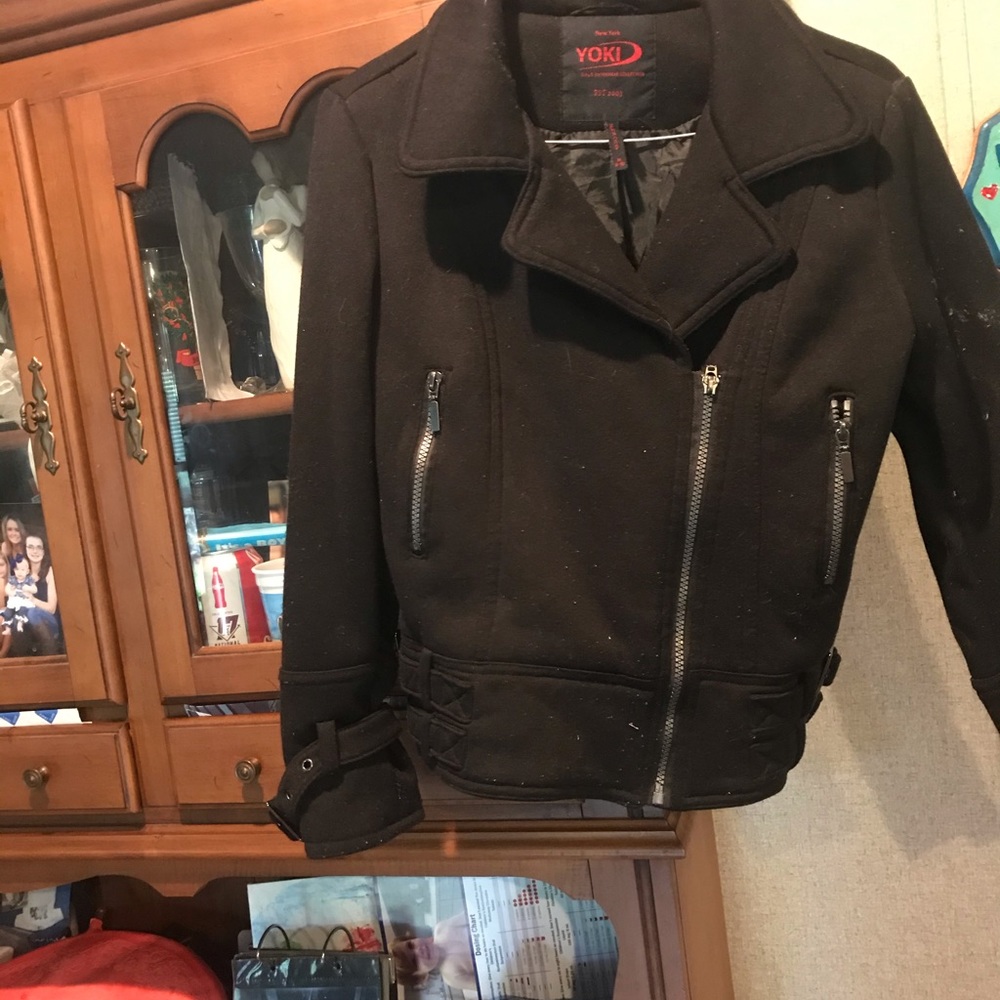 Girls Black over coat